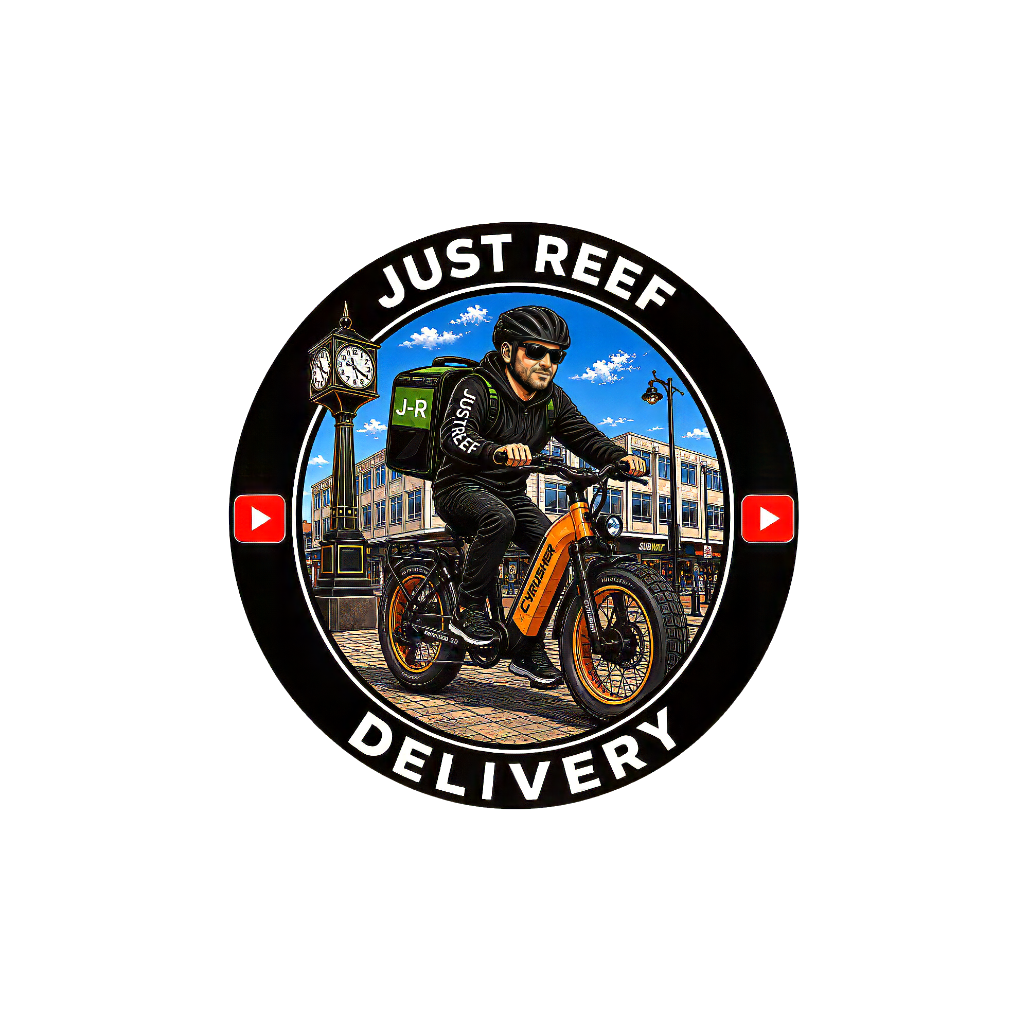 JustReef Delivery logo